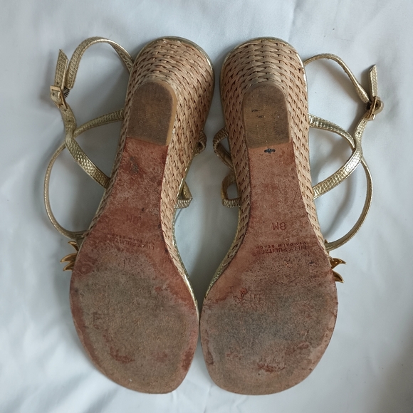 Lilly Pulitzer Palm Beach Golf Sandals. Size 8M - Picture 11 of 14